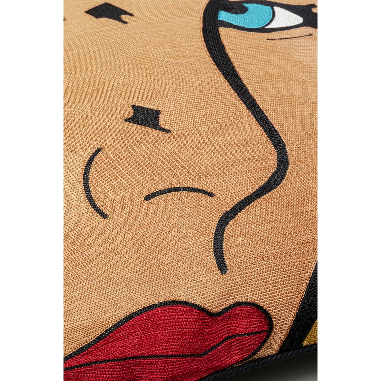 Kare Kussen Comic Lady 50x50cm