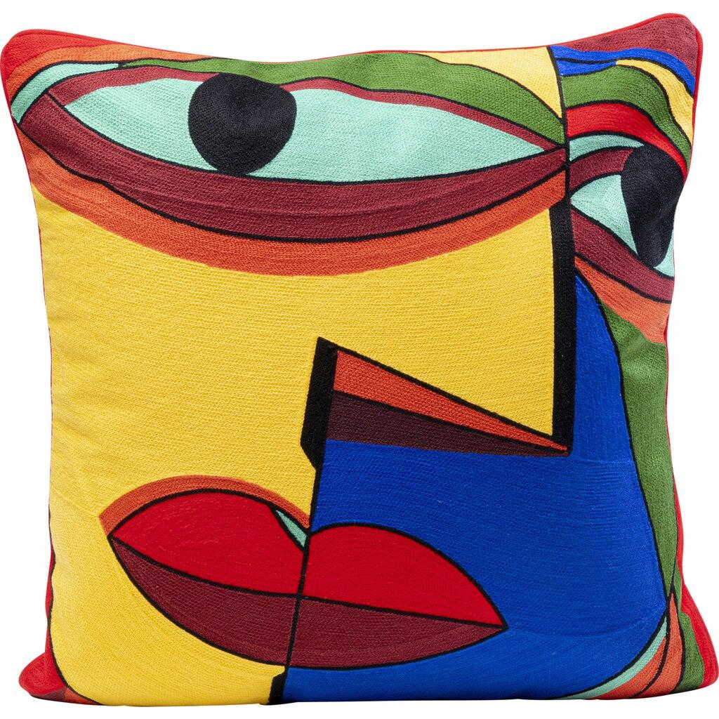 Kare Kussen Faccia Arte Colore Right 50x50cm