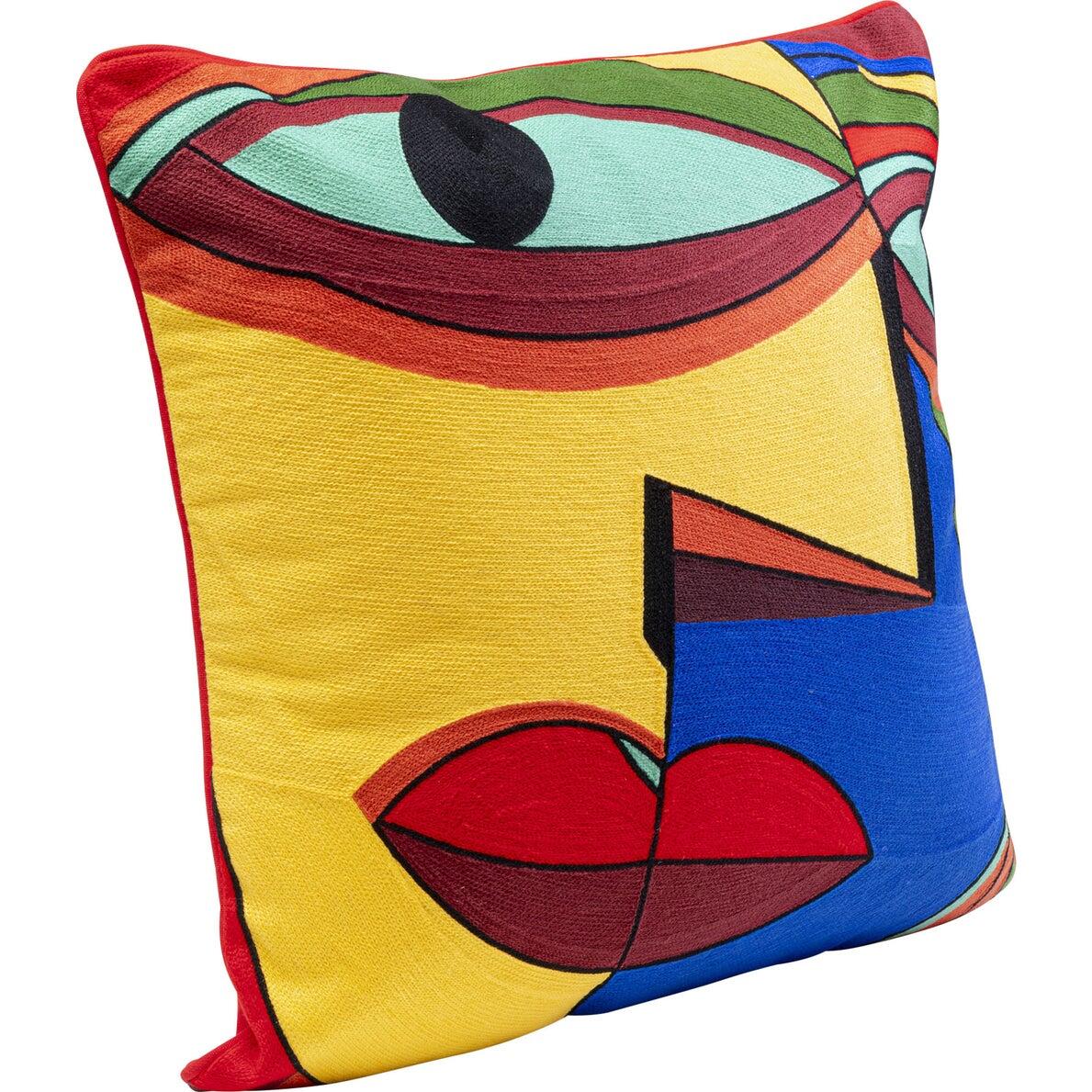 Kare Kussen Faccia Arte Colore Right 50x50cm