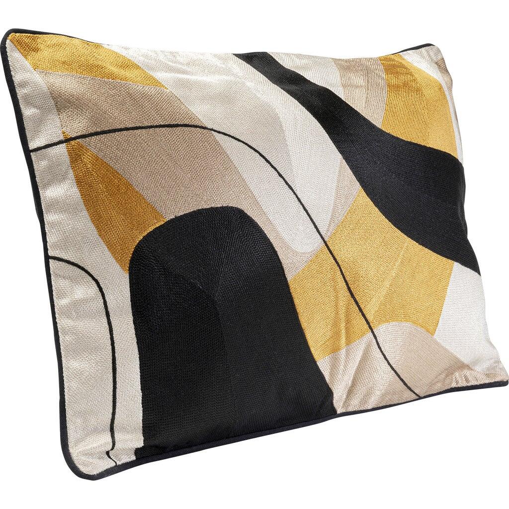 Kare Kussen Fields Yellow 60x40cm