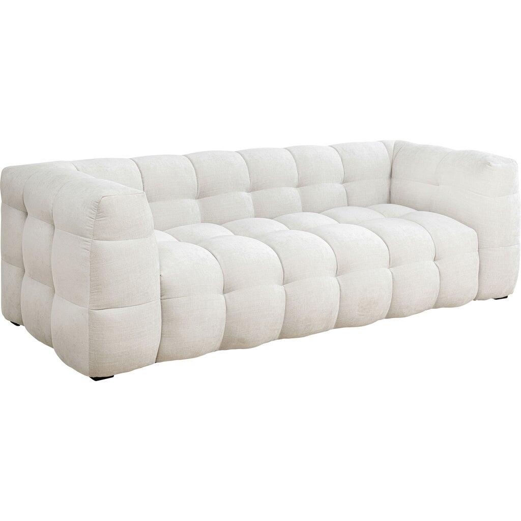 Kare Bank 3-zits Salamanca Creme 240cm