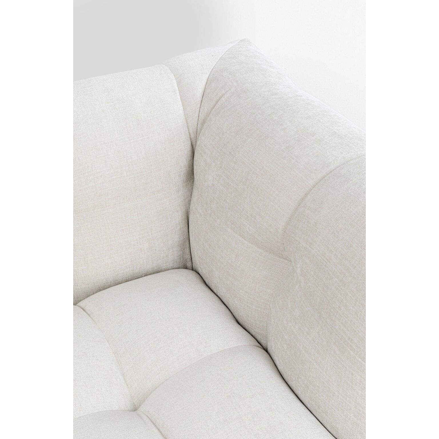Kare Bank 3-zits Salamanca Creme 240cm