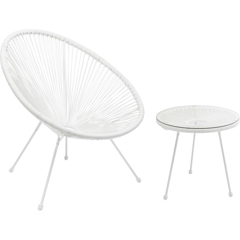 Kare Set Acapulco White (2|parts)