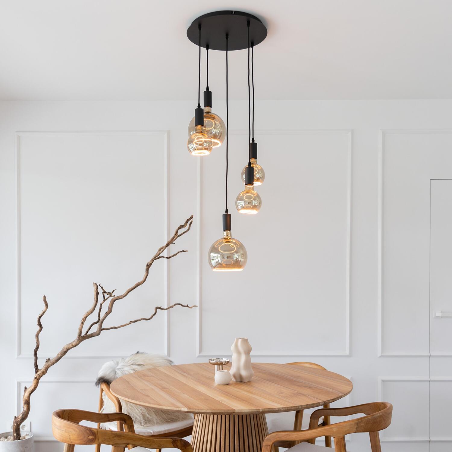 Atmooz Hanglamp Woonkamer Zwart Sapa 5