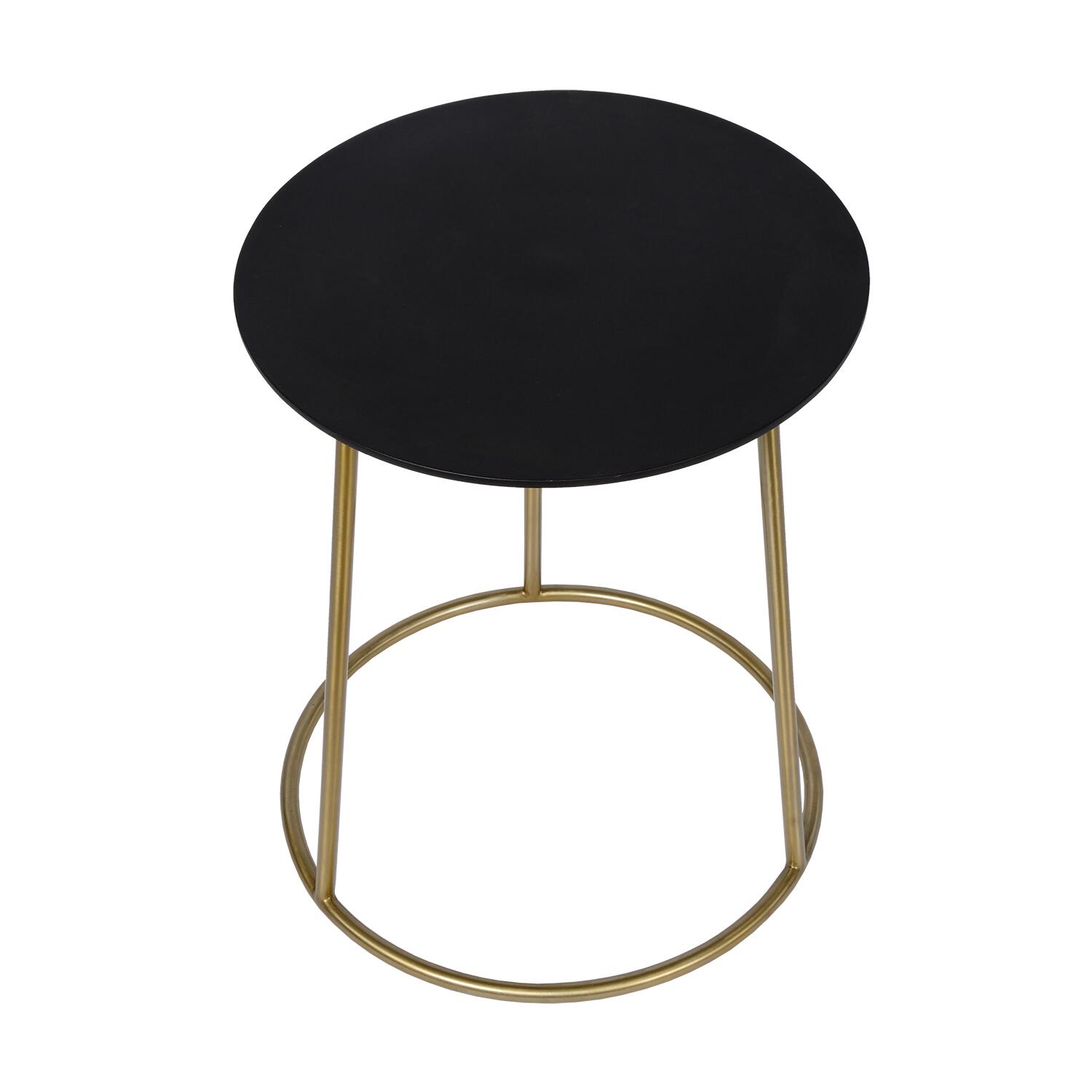 Atmooz Salontafel Rond Leoh - Bijzettafel Metaal