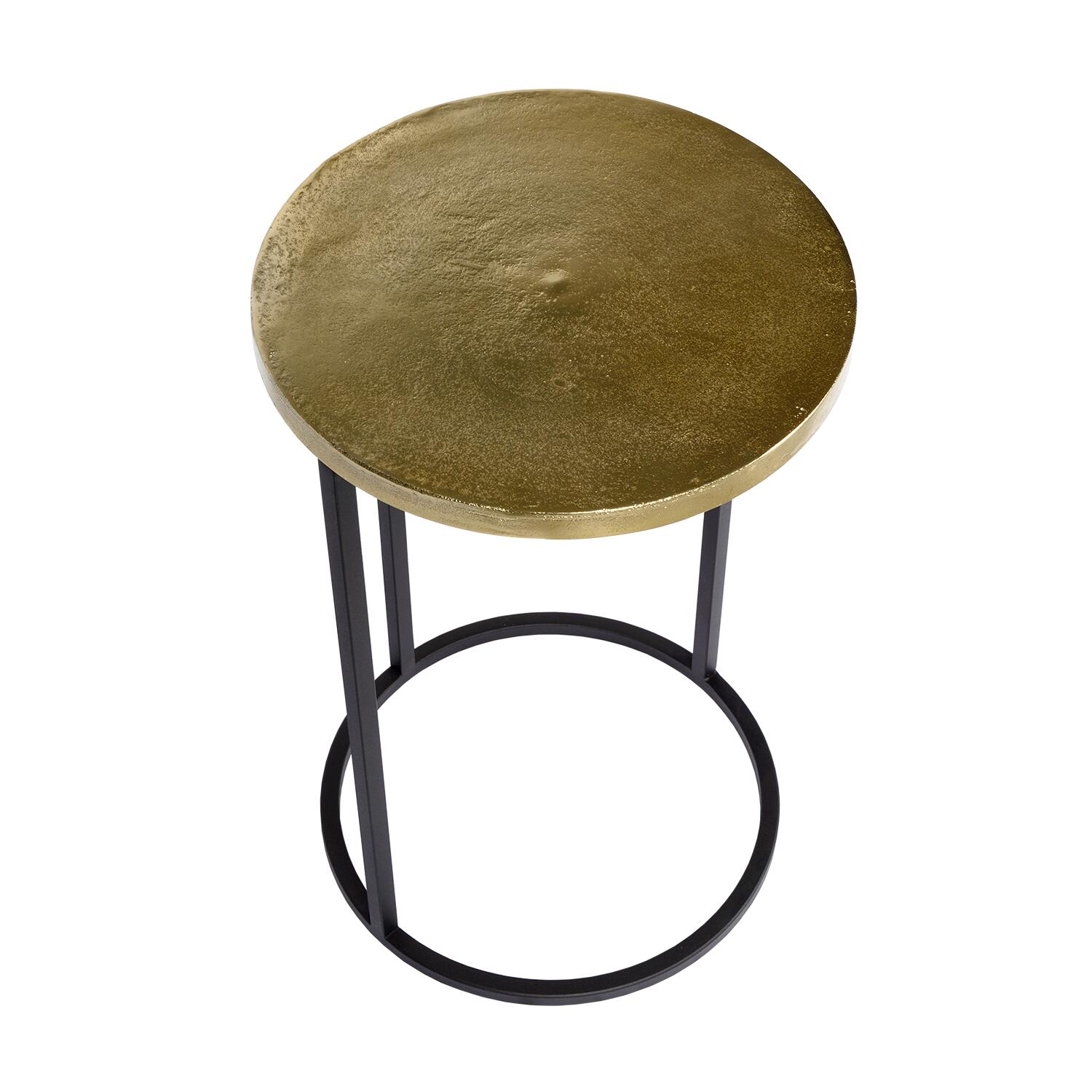 Atmooz Salontafel Rond Fitz - Bijzettafel Metaal