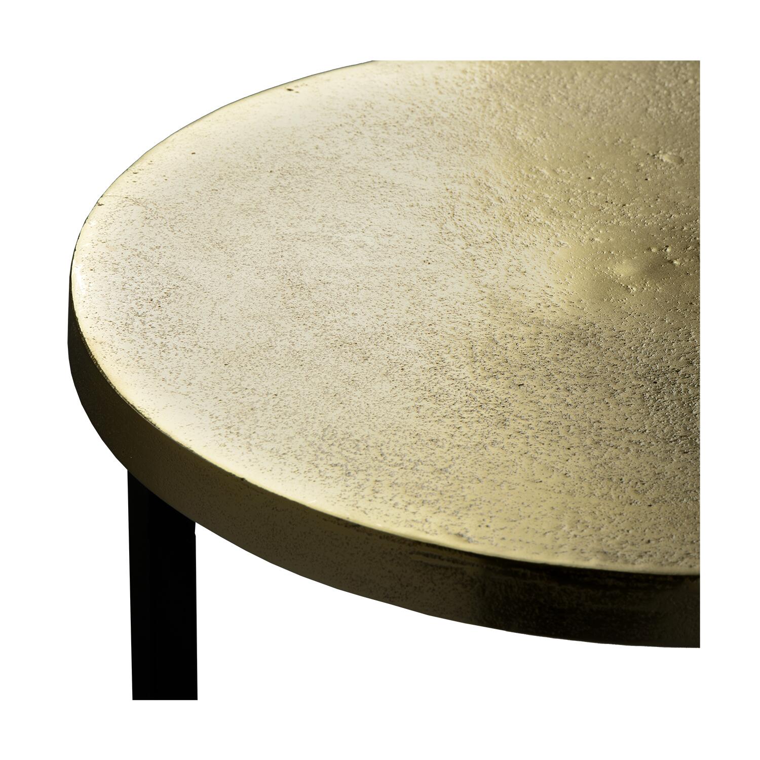 Atmooz Salontafel Rond Fitz - Bijzettafel Metaal