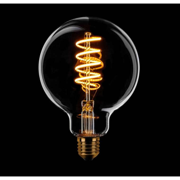 ETH Globe 95mm Filament spiraal LED 4w E27 240v 2200k dimbaar helder