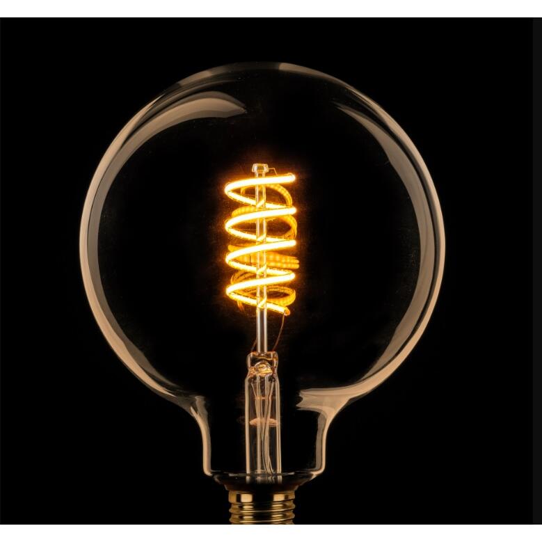 ETH Globe 125mm Filament spiraal LED 4w