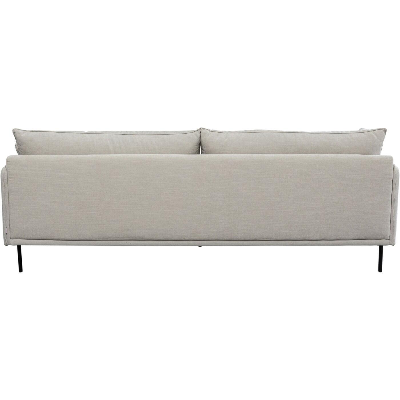 Sofa Edna 3-Zits creme Kare Design
