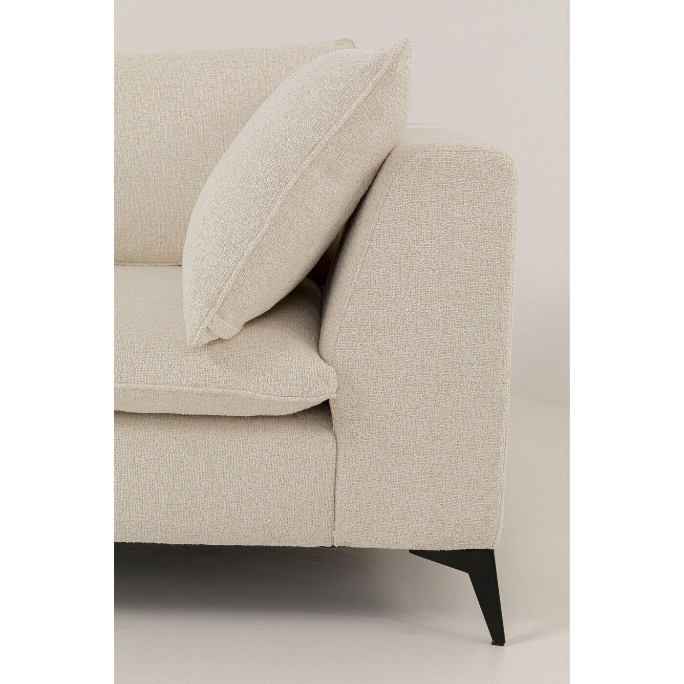 Hoekbank Jimmy creme links Kare Design