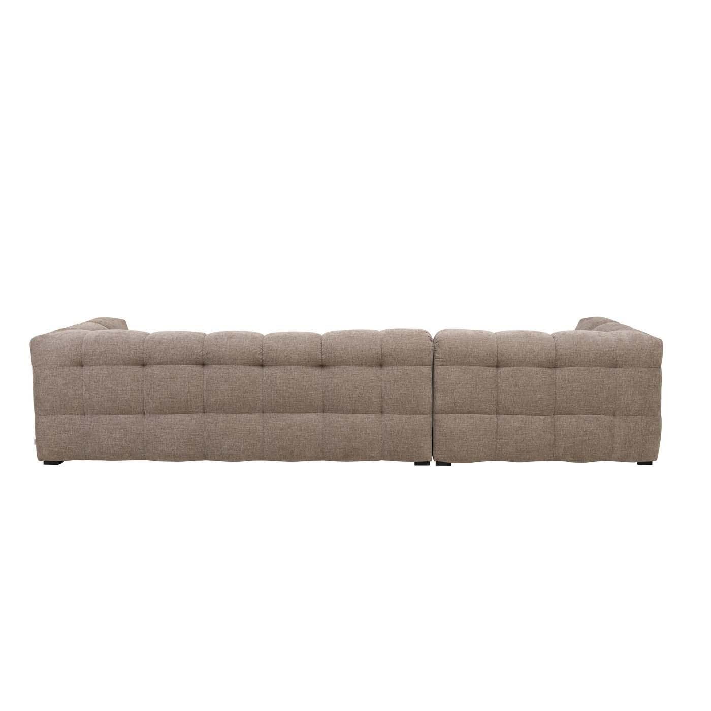 Hoekbank Salamanca bruin links Kare Design