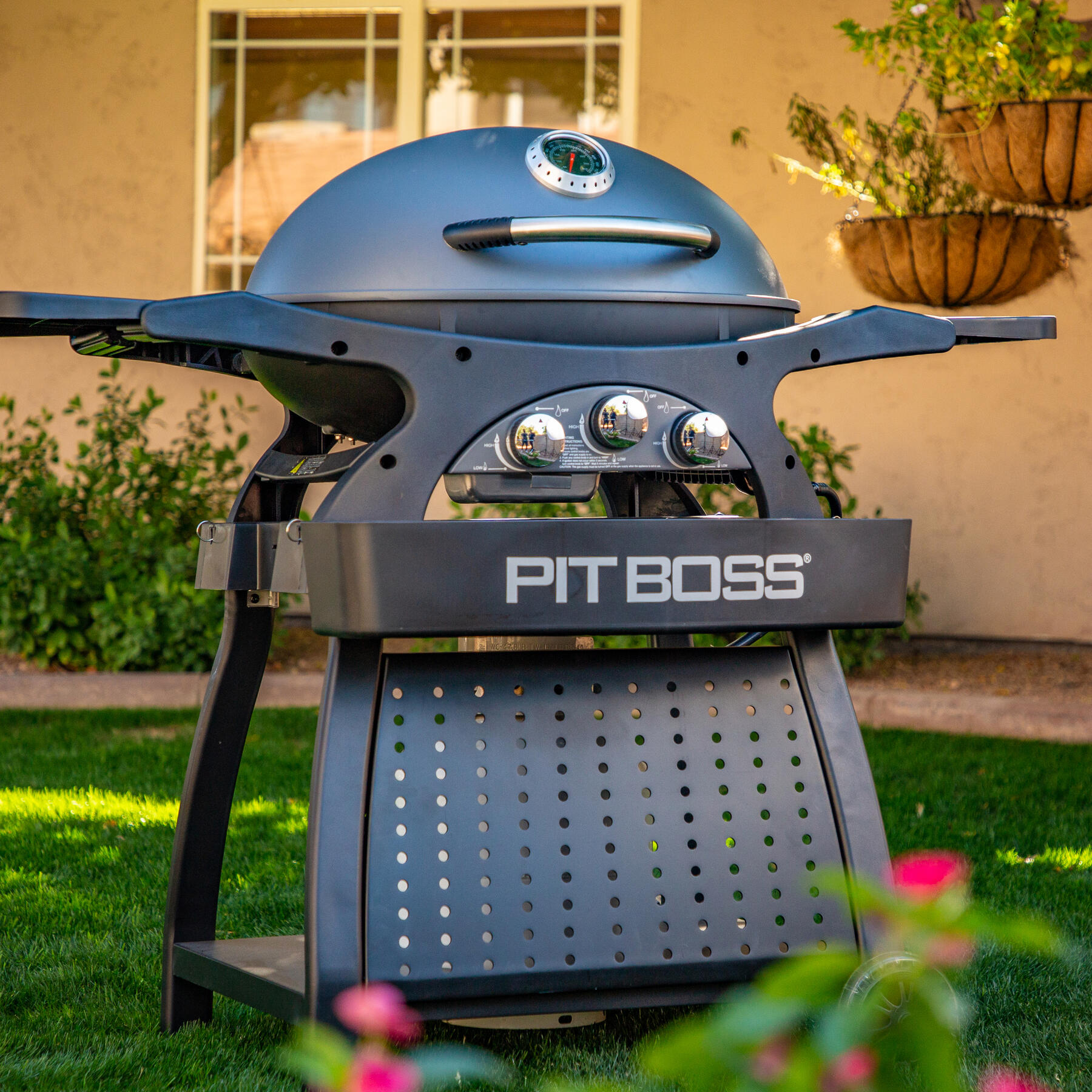 Pit Boss Sportsman 3 Gasbarbecue - Complete Set