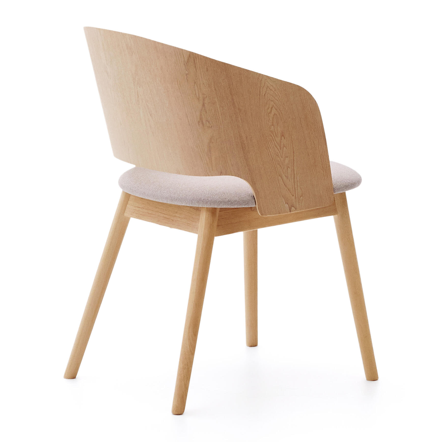 Kave Home Senoa Eetkamerstoel - Naturel / Beige