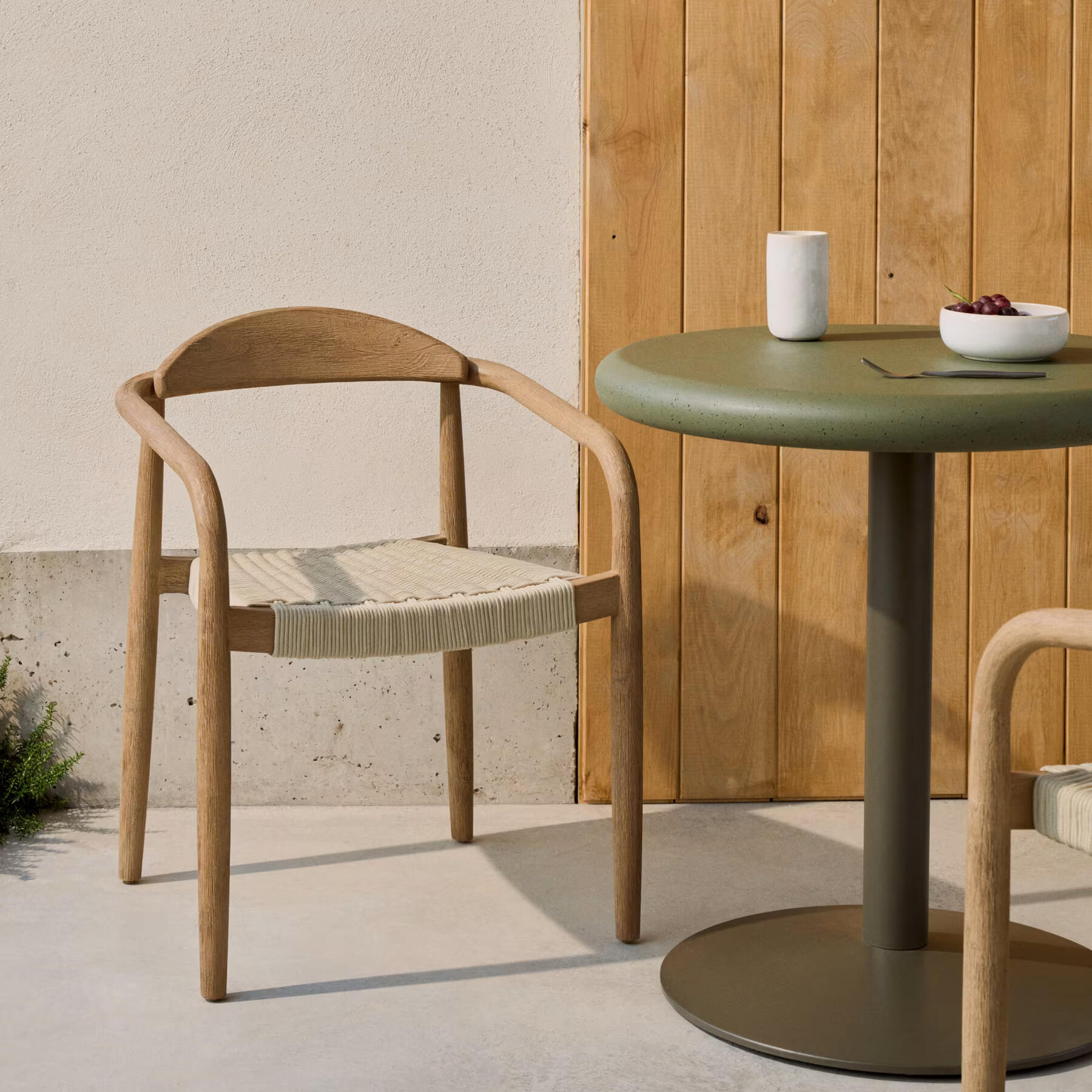 Kave Home Nina Dinerstoel - Ecru