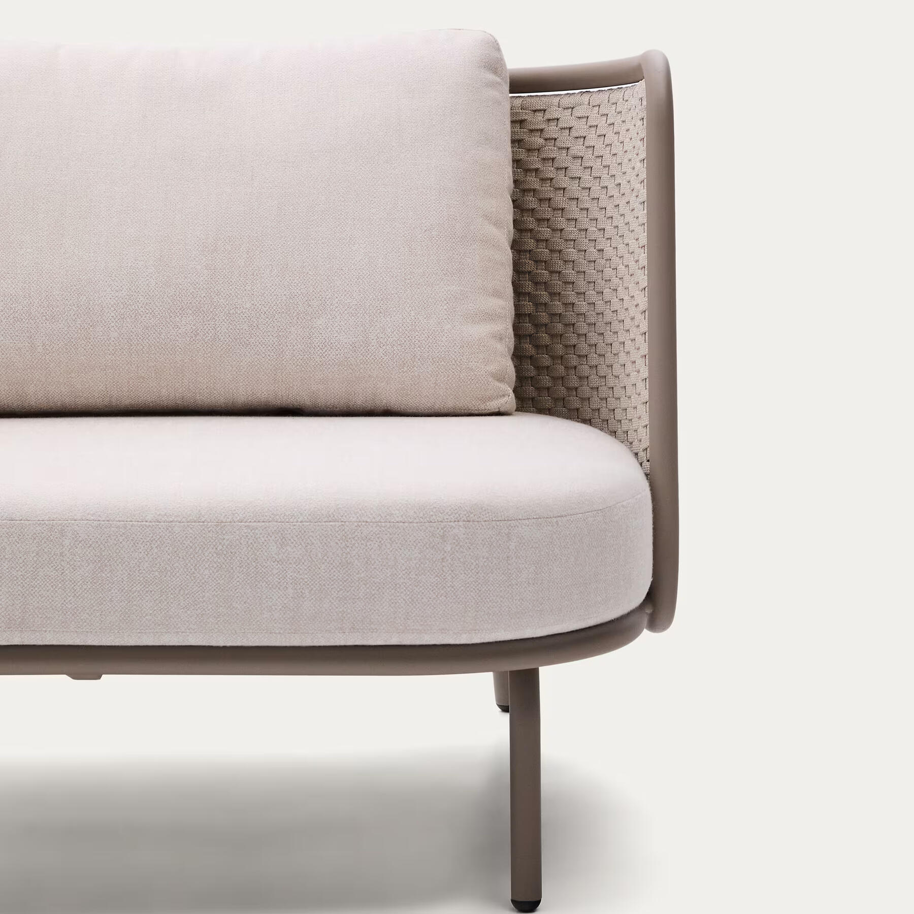 Kave Home Sedalis Tuinbank - Taupe 