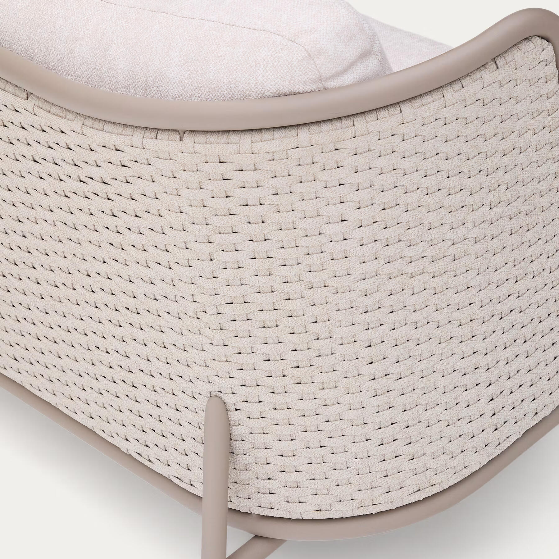 Kave Home Sedalis Tuinbank - Taupe 