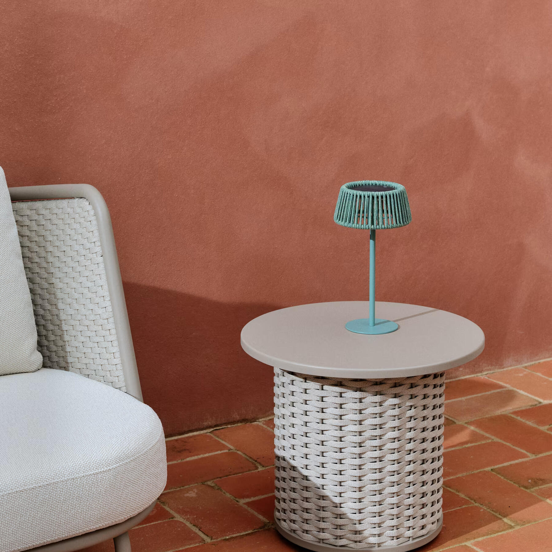 Kave Home Sedalis Bijzettafel - Taupe