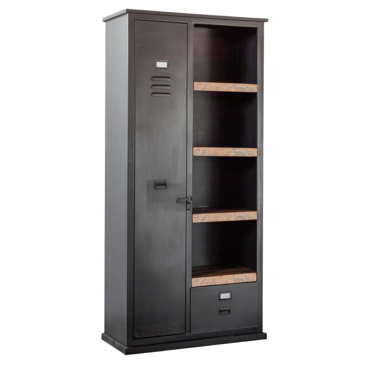 Giga Meubel - Lifestyle Lockerkast Klein Zwart