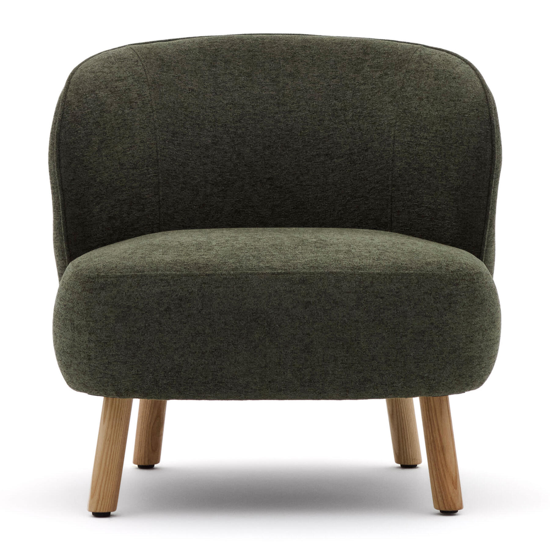  Kave Home Ulit Fauteuil - Chenille - Groen 