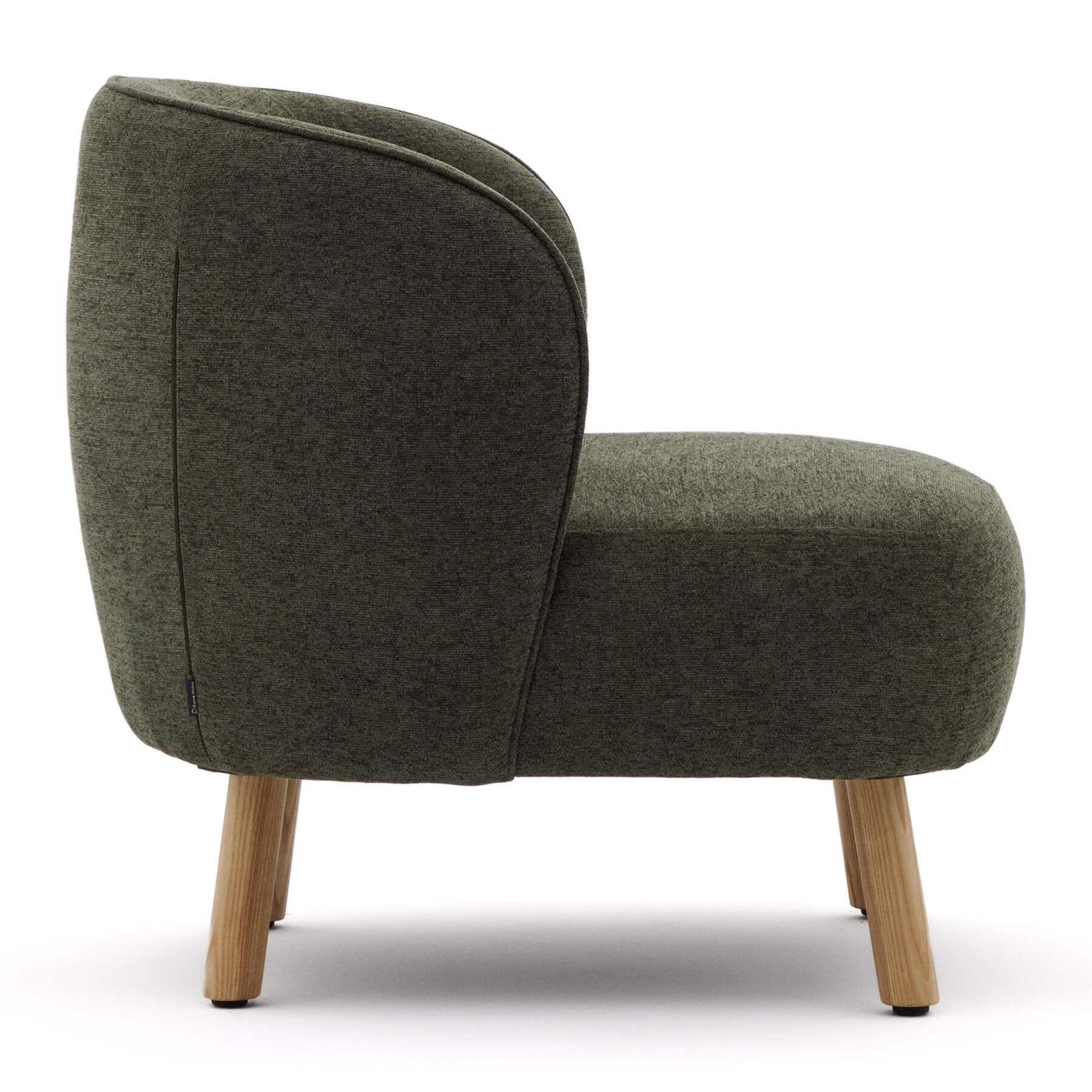  Kave Home Ulit Fauteuil - Chenille - Groen 
