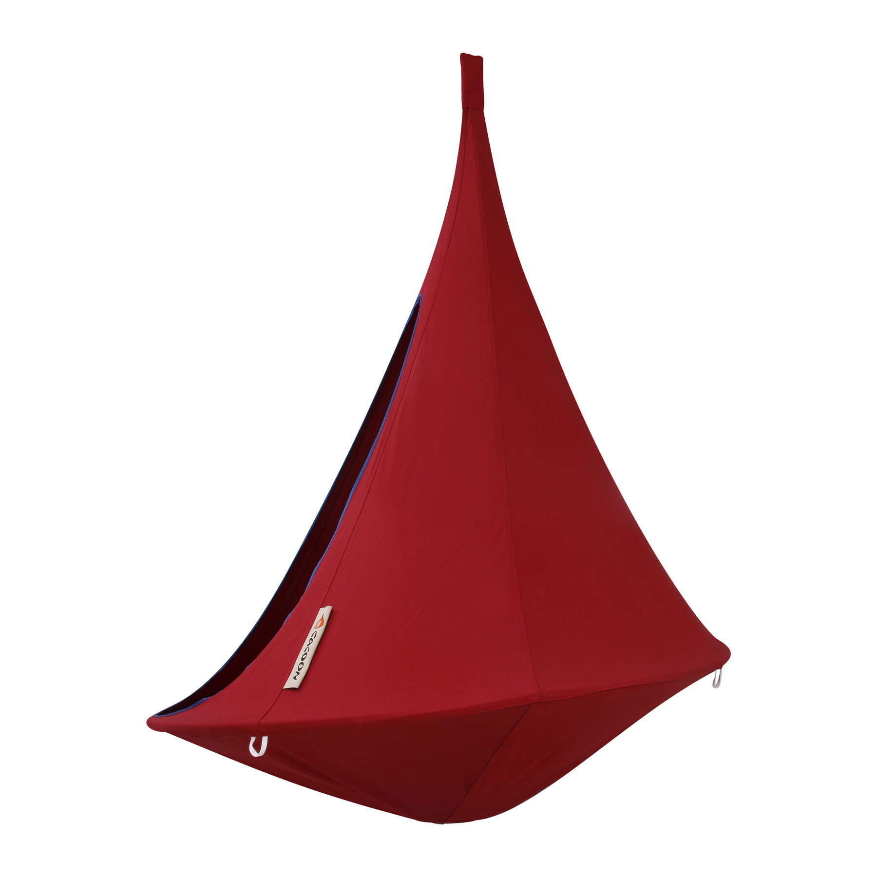 Cacoon Single Hangstoel  - Chili Rood