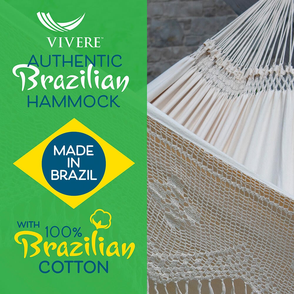 Vivere Brazilian Cotton Hangmat - Antique