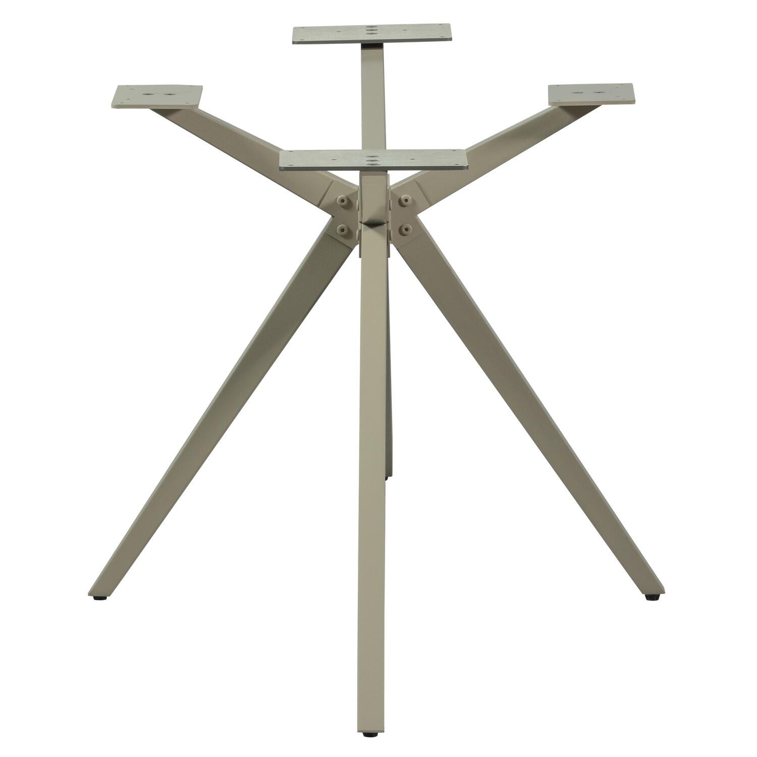 WOOOD Holland Kruispoot Xl - Metaal - Dakargrau - 72x170x80