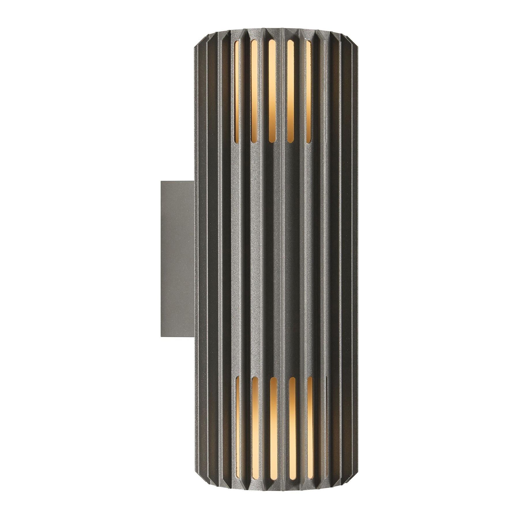 Nordlux Buitenlamp Aludra seaside 2 lichts wand antraciet