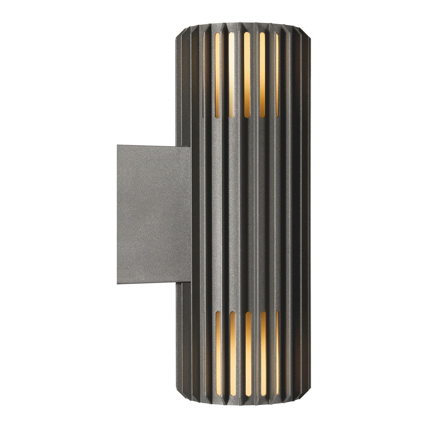 Nordlux Buitenlamp Aludra seaside 2 lichts wand antraciet
