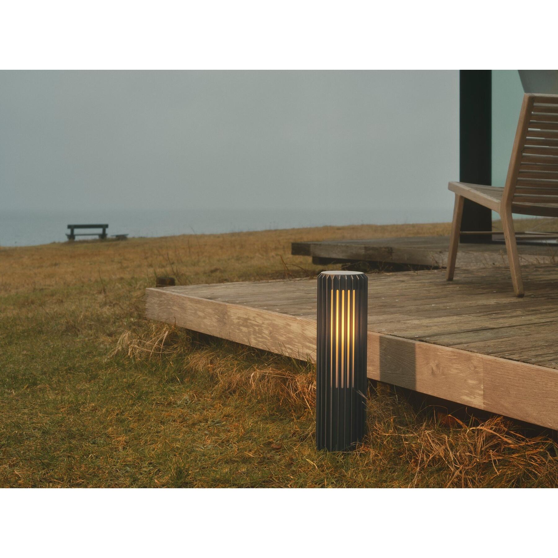 Nordlux Buitenlamp Aludra seaside paal H 45 cm antraciet