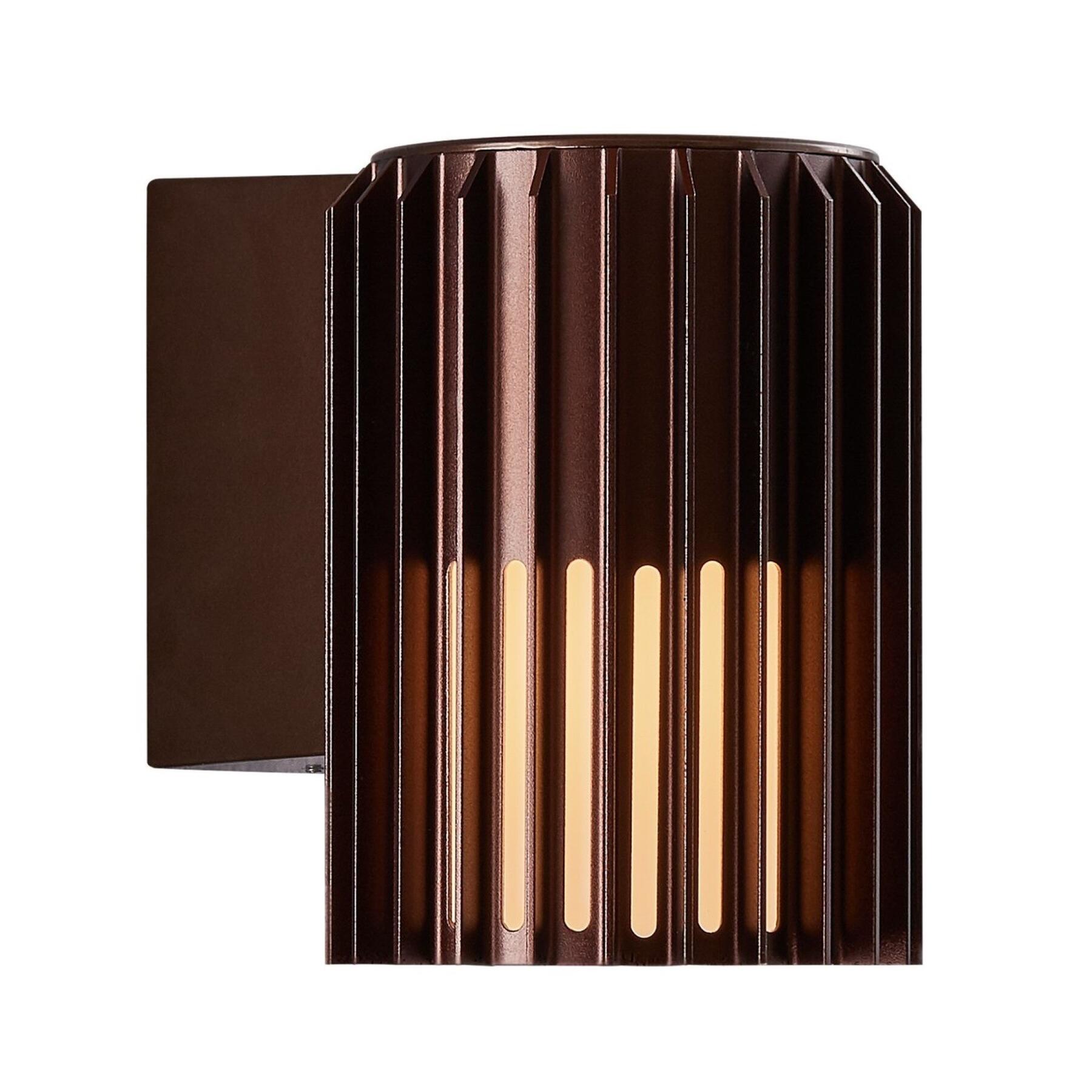 Nordlux Buitenlamp Aludra seaside wand bruin metallic