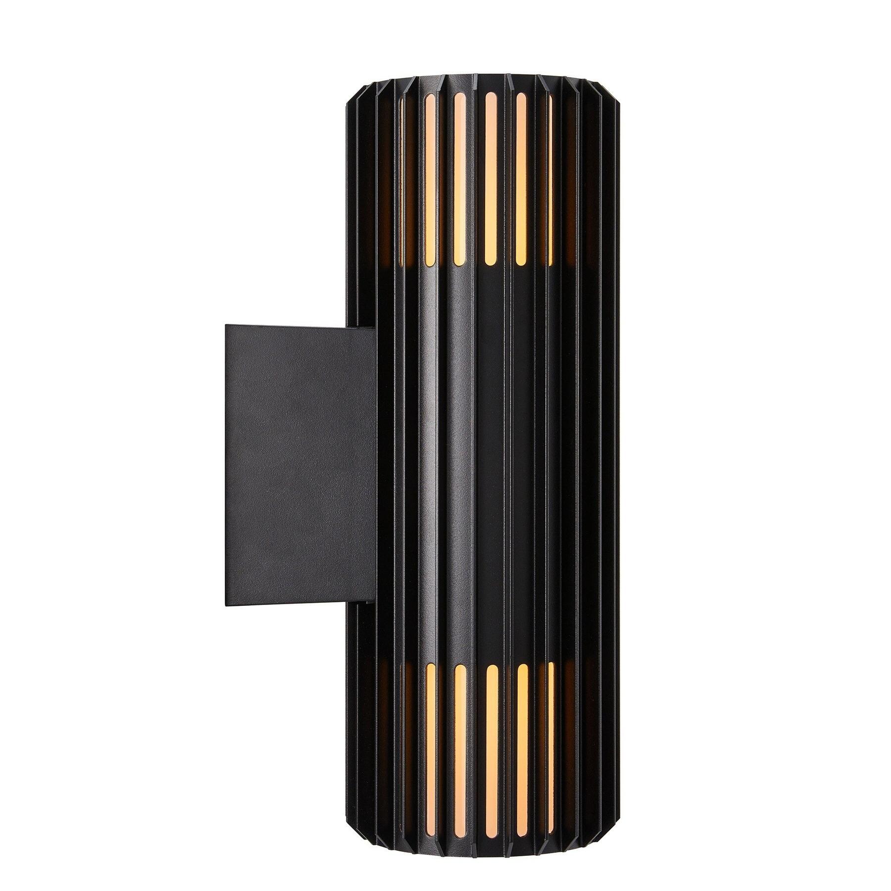 Nordlux Buitenlamp Aludra seaside 2 lichts wand zwart