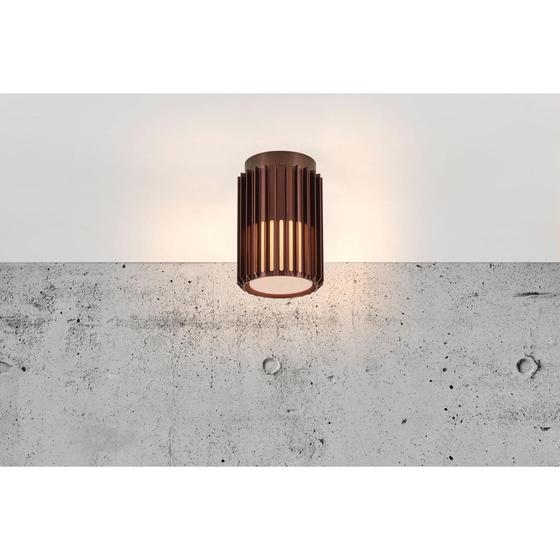 Nordlux Buitenlamp Aludra seaside plafond bruin metallic