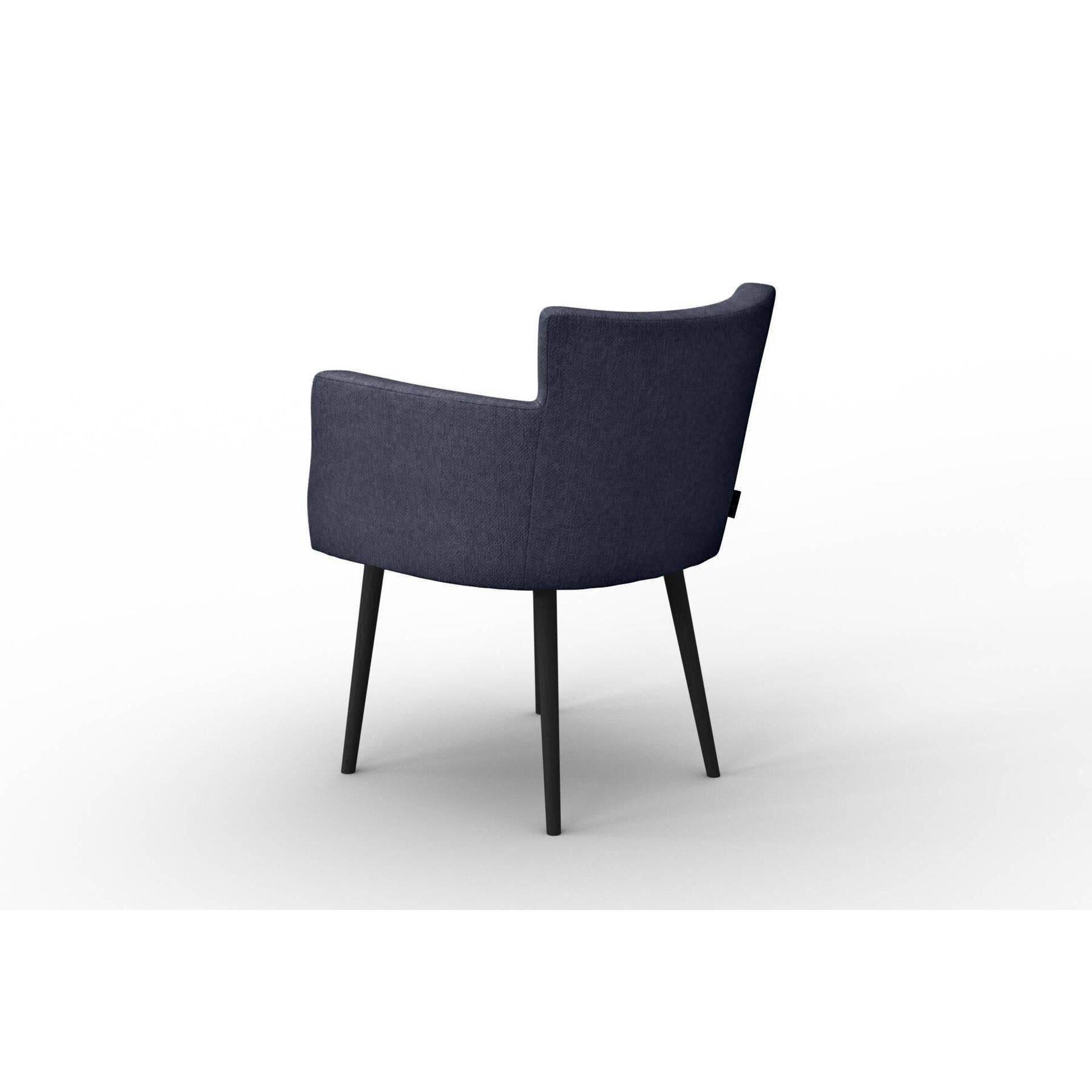NADUVI Collection Set van 2 eetkamerstoelen Billie linnen