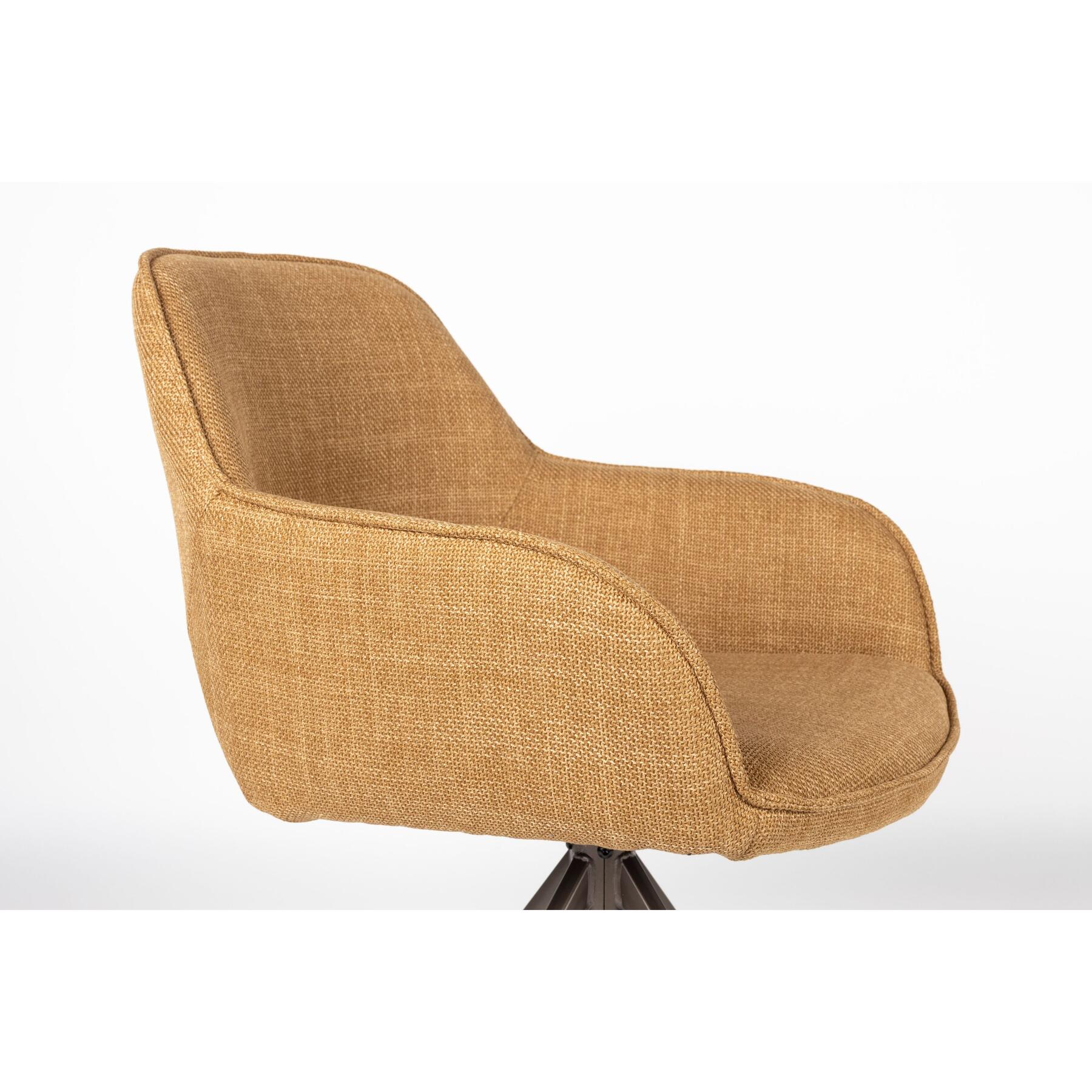 Housecraft Living Toye Eetkamerstoel Geel - Set van 2