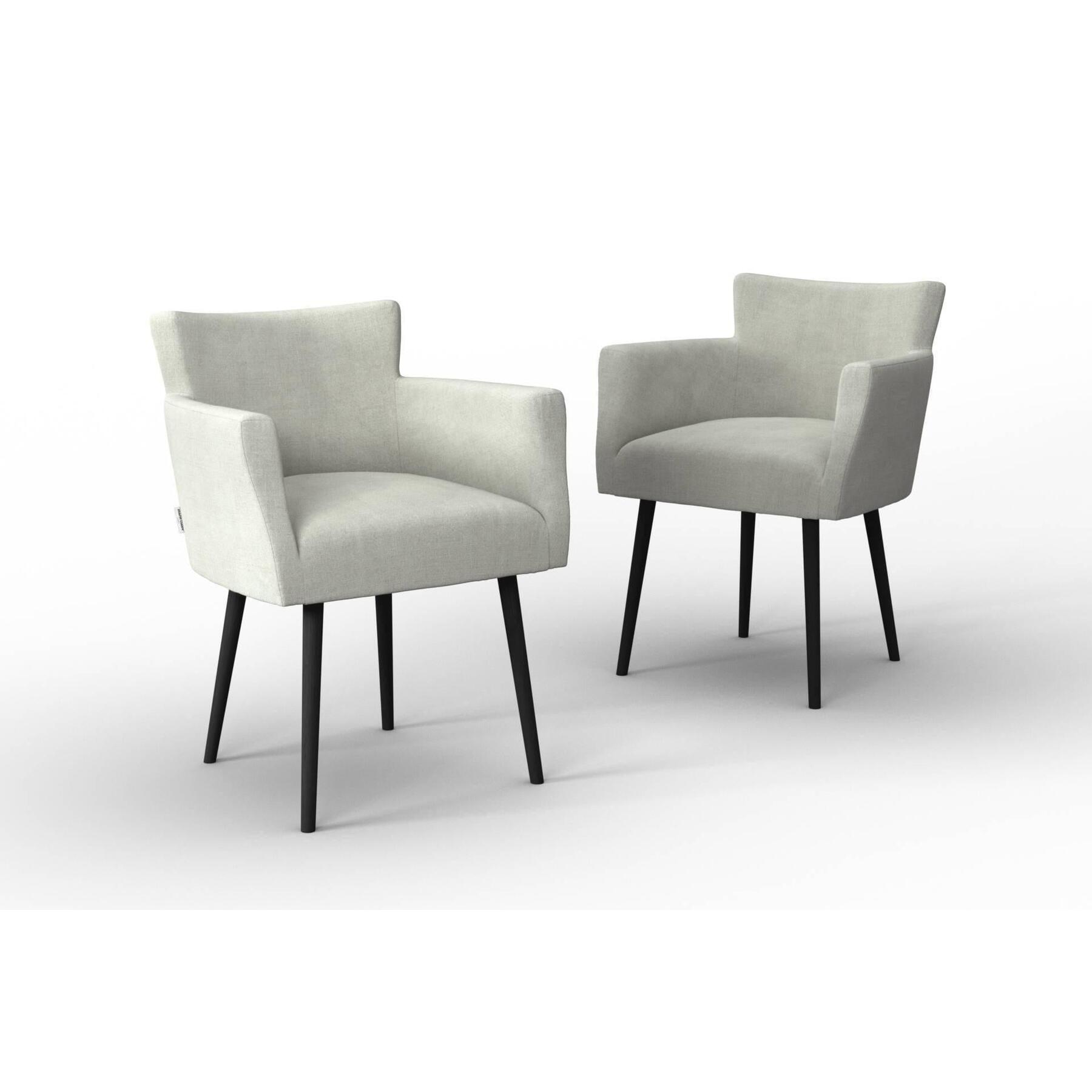 NADUVI Collection Set van 2 eetkamerstoelen Billie