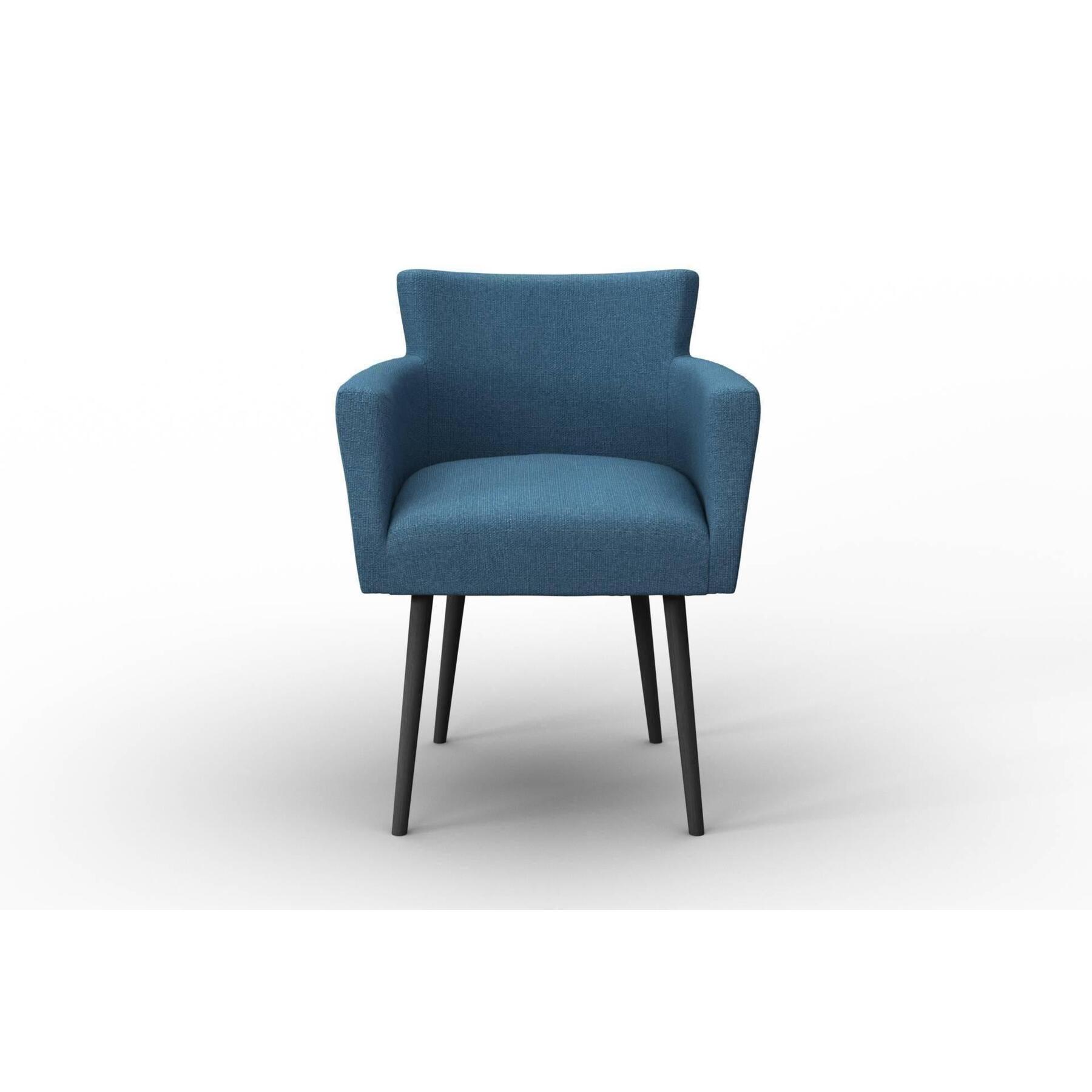 NADUVI Collection Set van 2 eetkamerstoelen Billie linnen