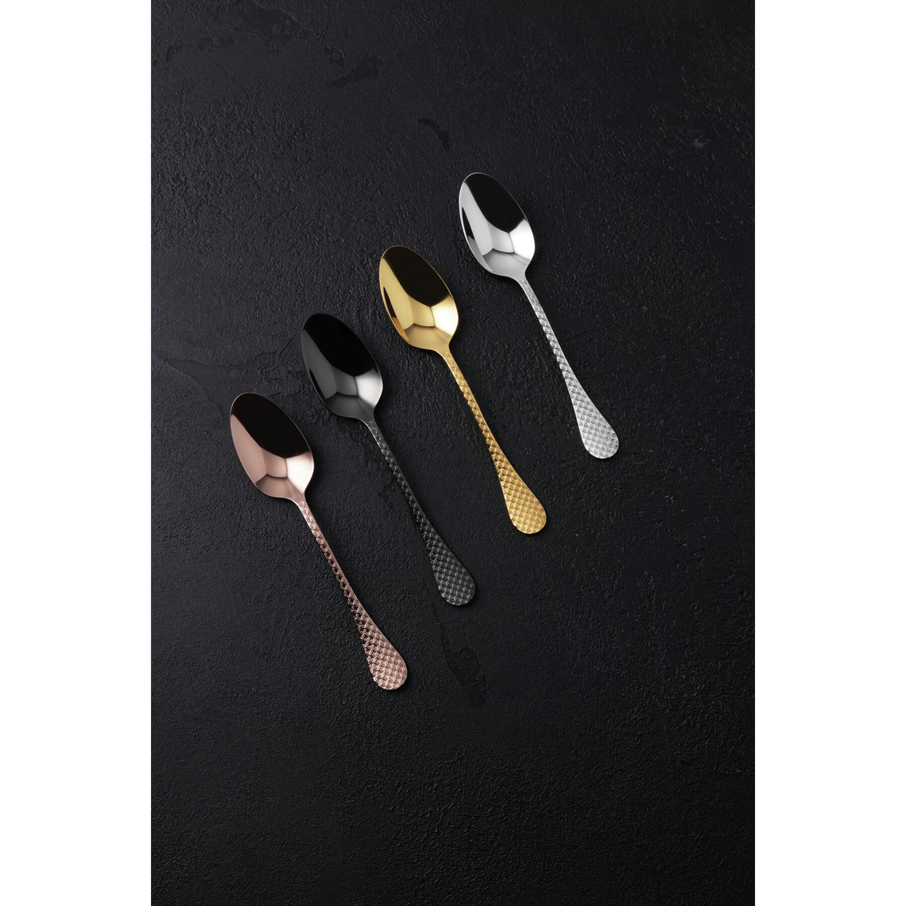 Sambonet Koffielepel Taormina Zwart 6 Stuks