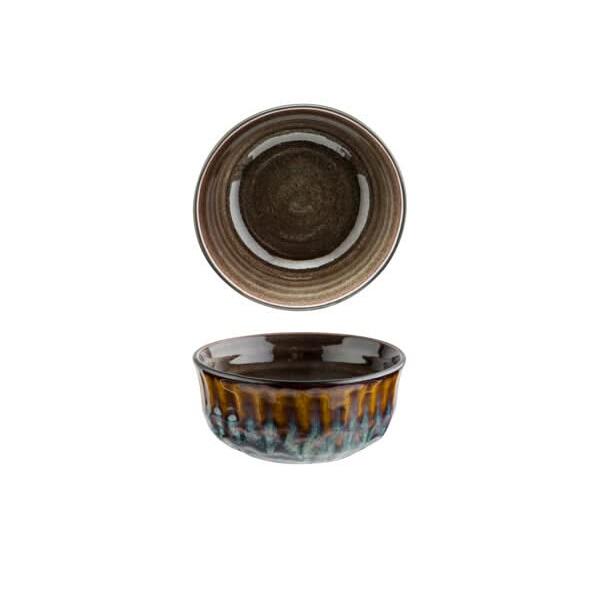 Cosy & Trendy Dipschaaltje Ribbel Quintana Green ø 9 cm | 130 ml
