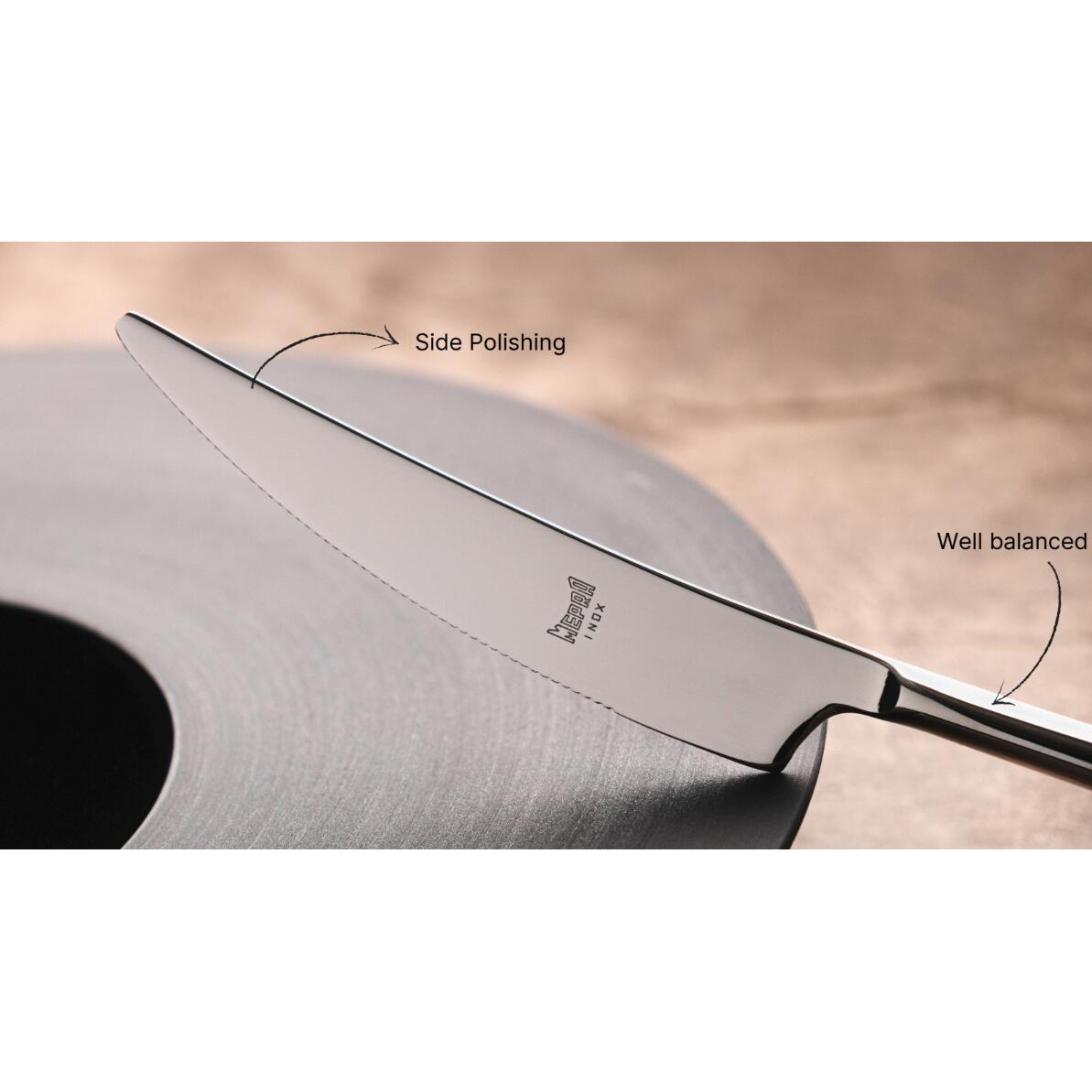 Mepra Bestekset Stiria - RVS - 4 delig | 1 Couvert