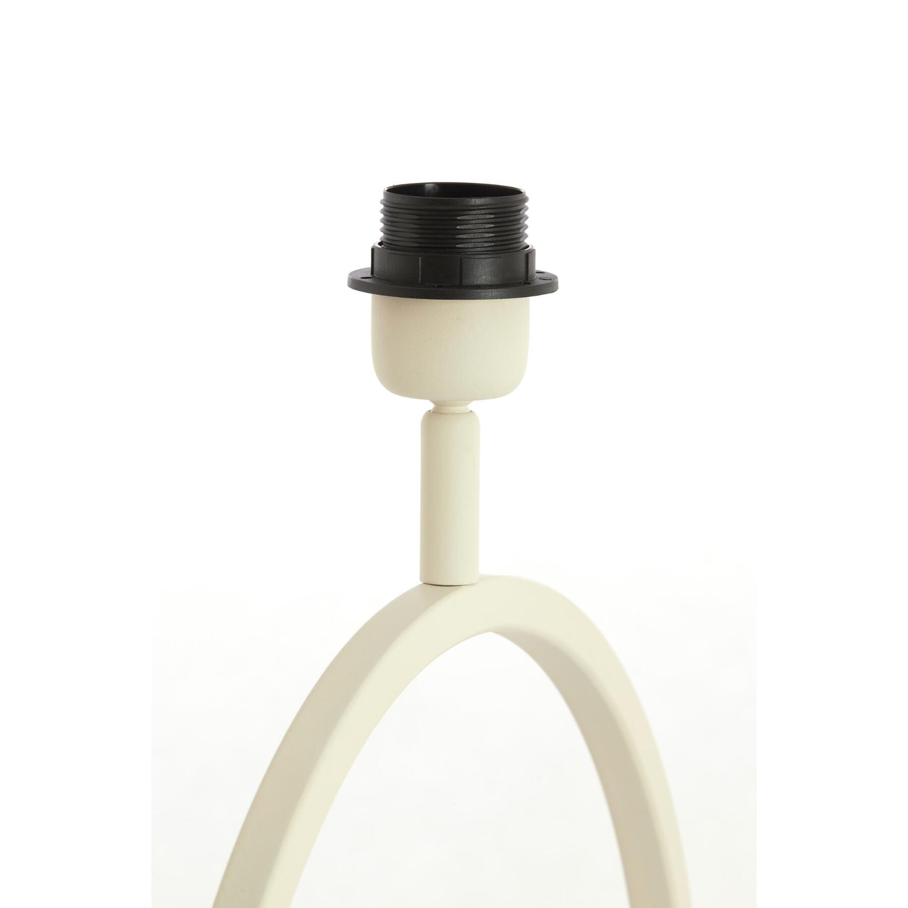 Light & Living Lampvoet Liva - Crème - 40x12,5x57cm