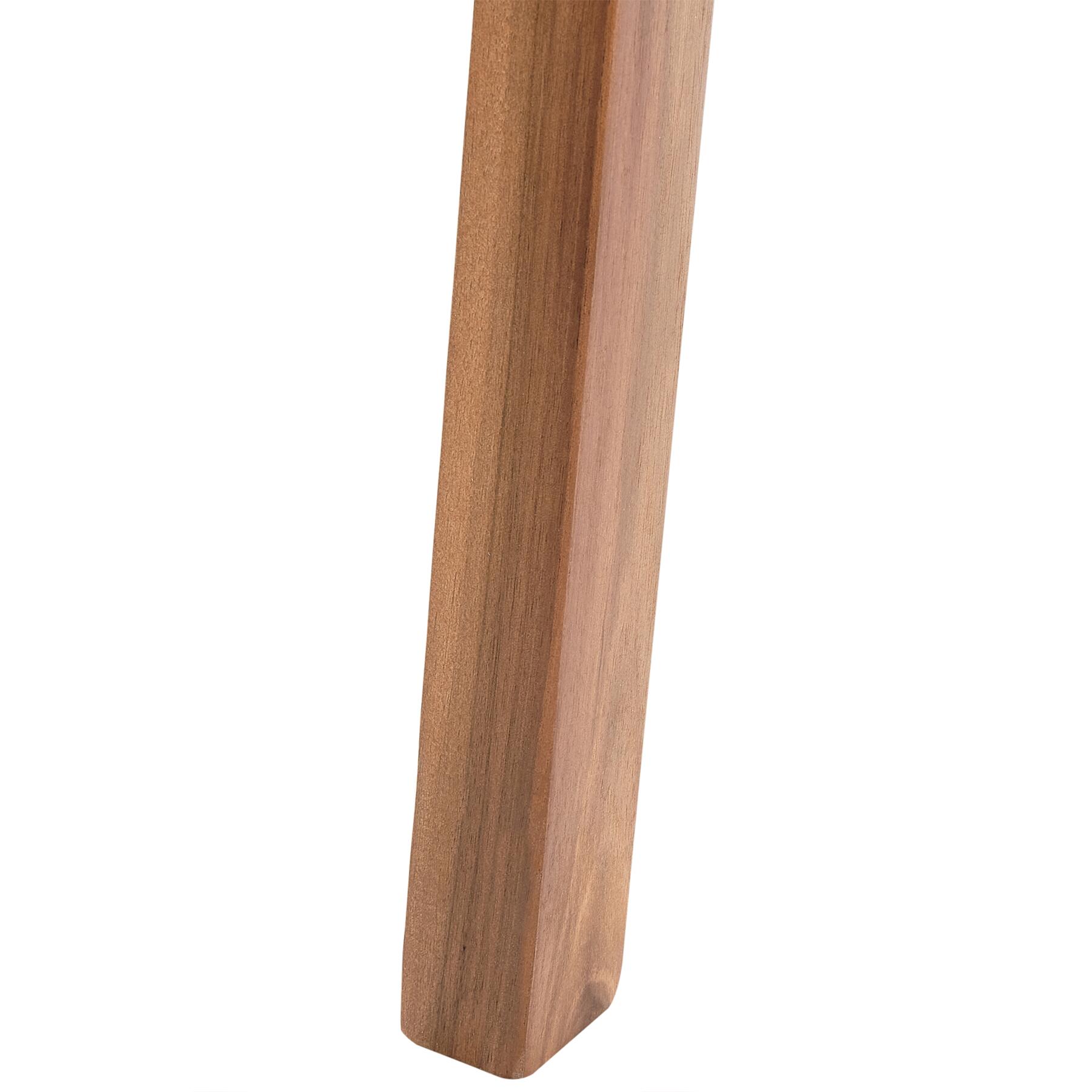 Beliani - OMBRIANO - Tuinset voor 4 - Lichte houtkleur - Acaciahout