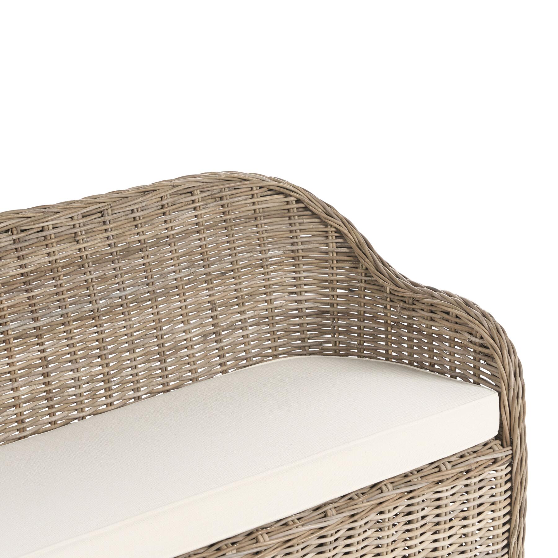 Beliani - SUSUA - 2,5-zitsbank - Natuurlijk - Rotan
