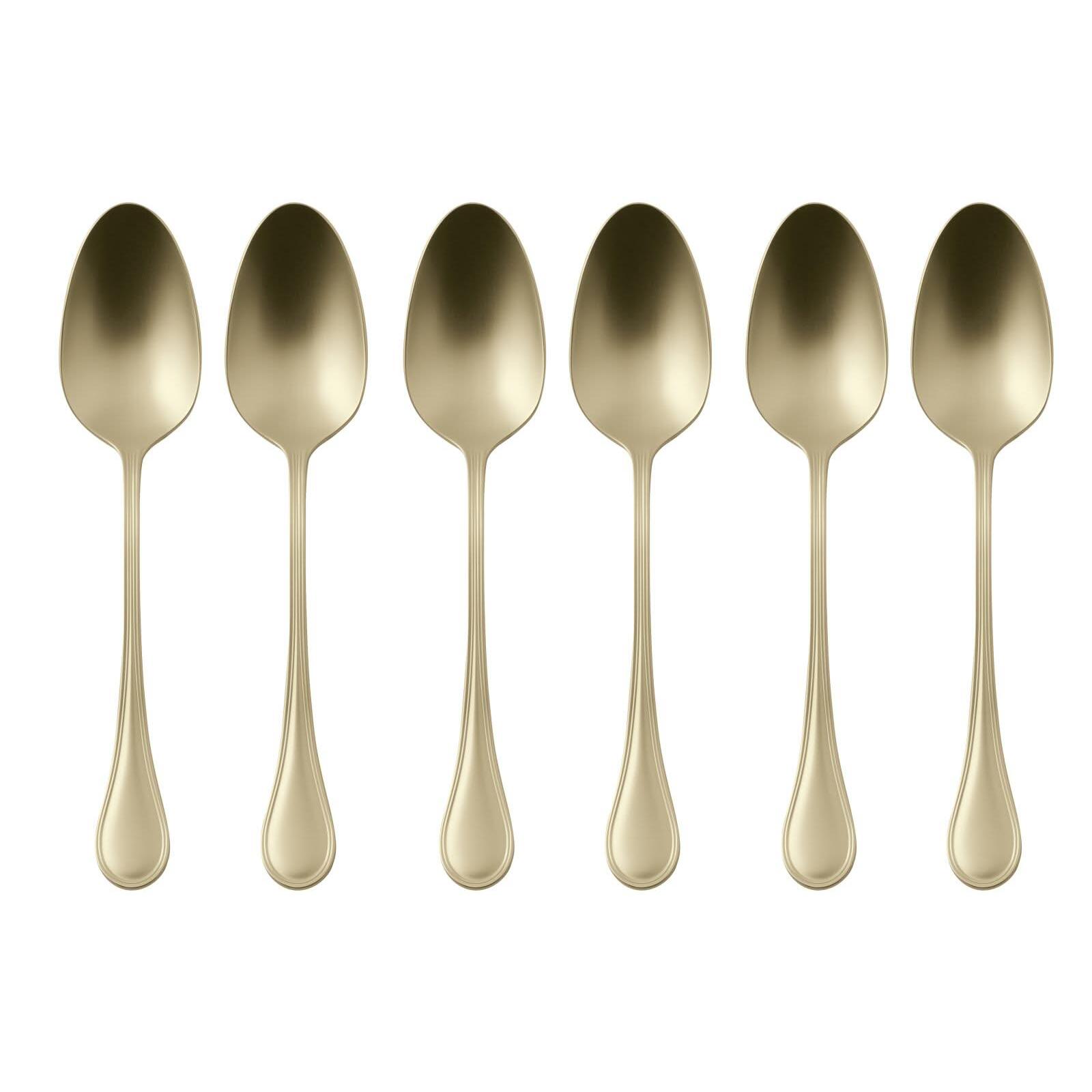 Sambonet Koffielepels Royal Champagne 6 Stuks