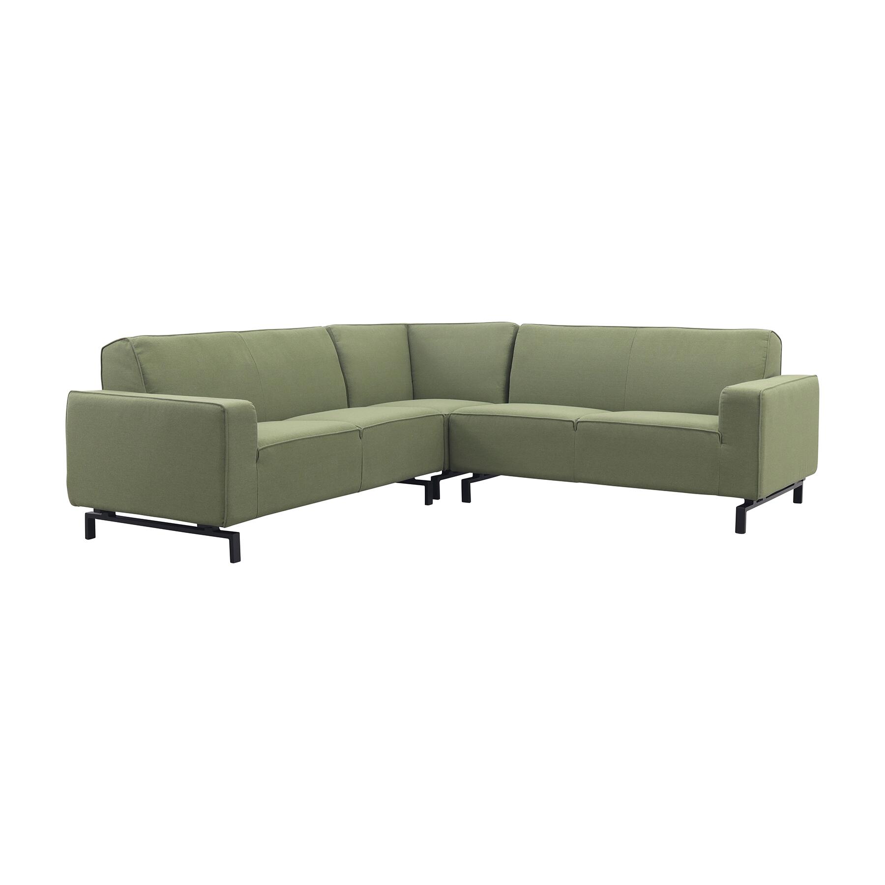 VDG Boavista Sunbrella hoekbank (3-delig) - Heritage Leaf