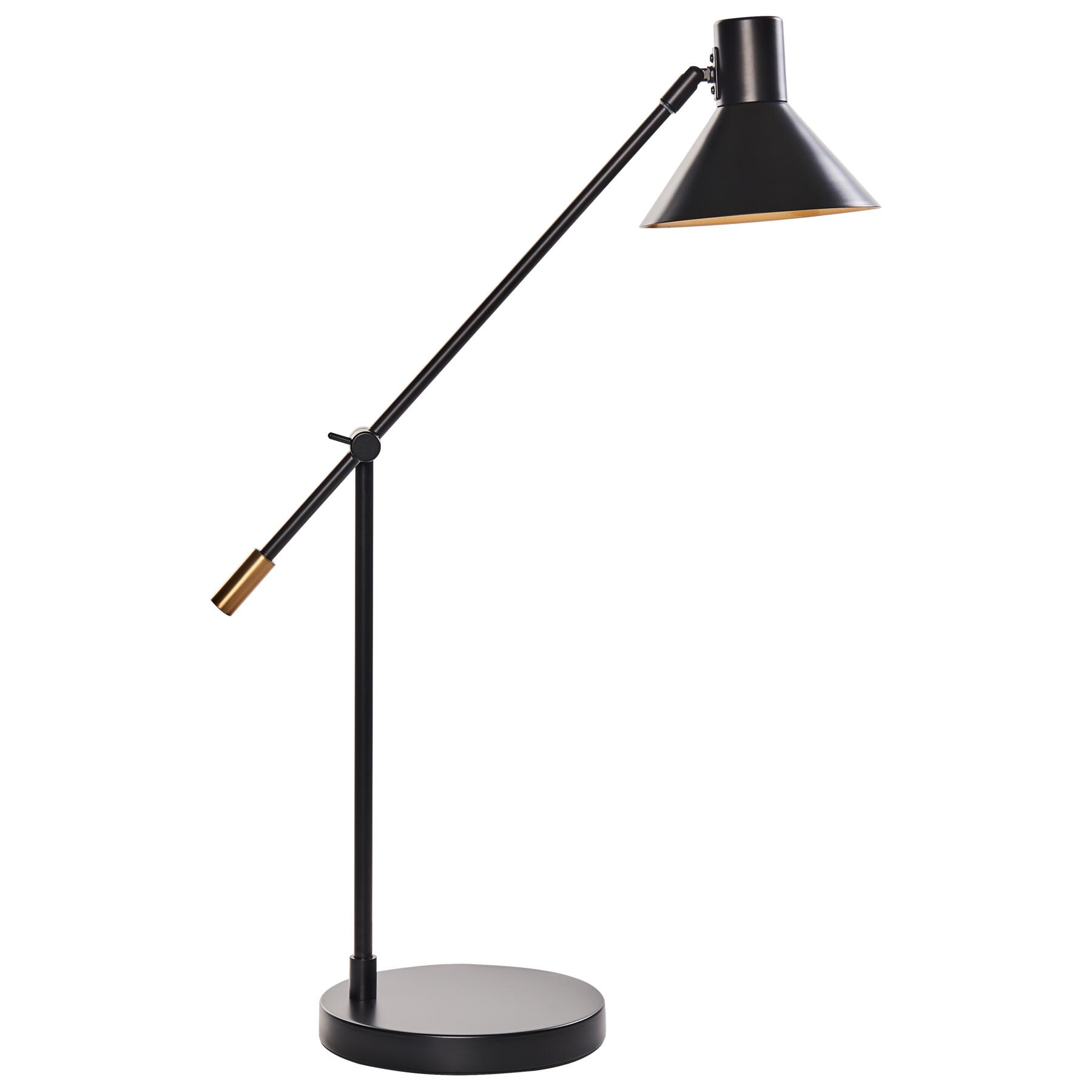 Beliani - PINKEEN - Tafellamp - Zwart - IJzer