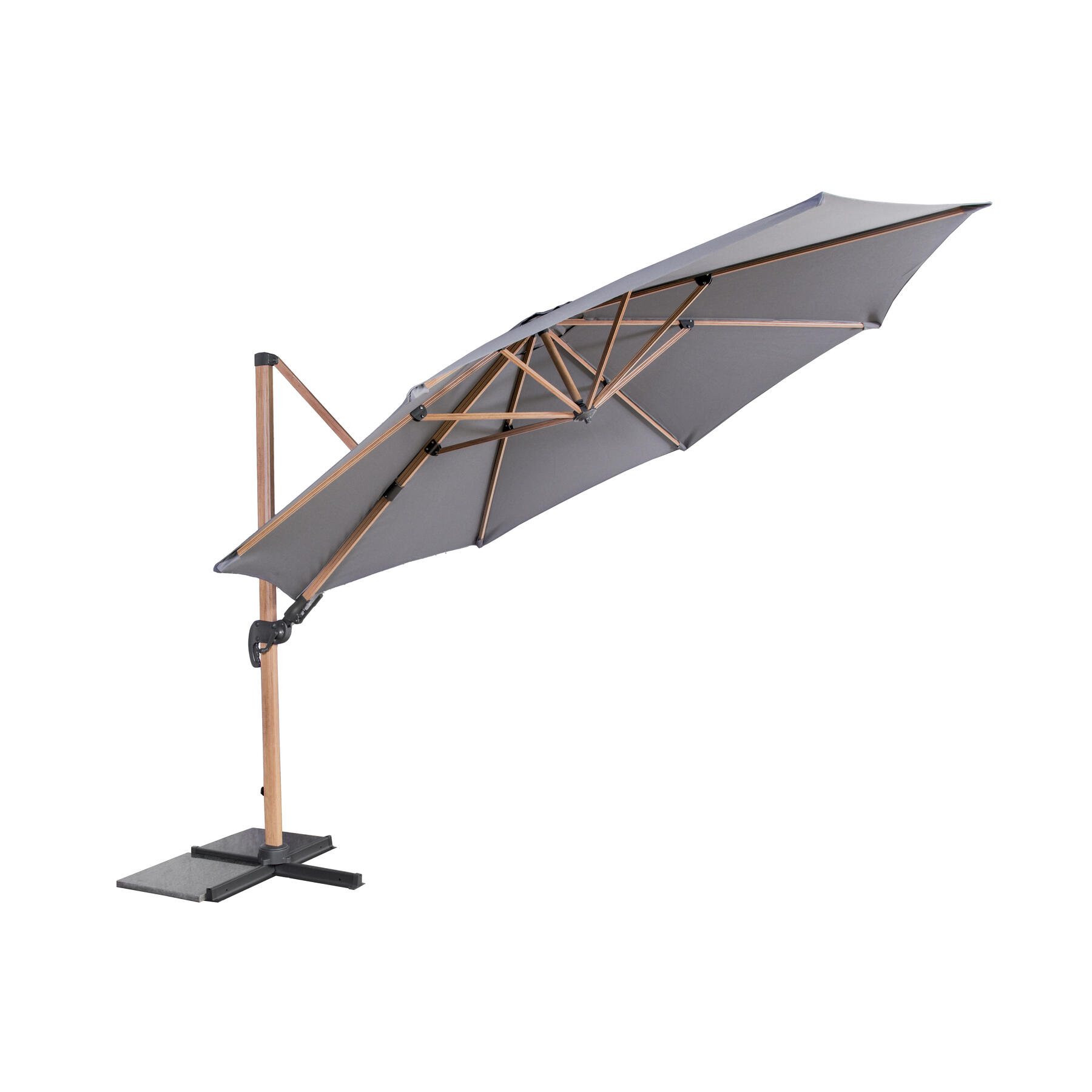 Sens-Line - Jamaica Parasol - Ø3.5m - Grijs