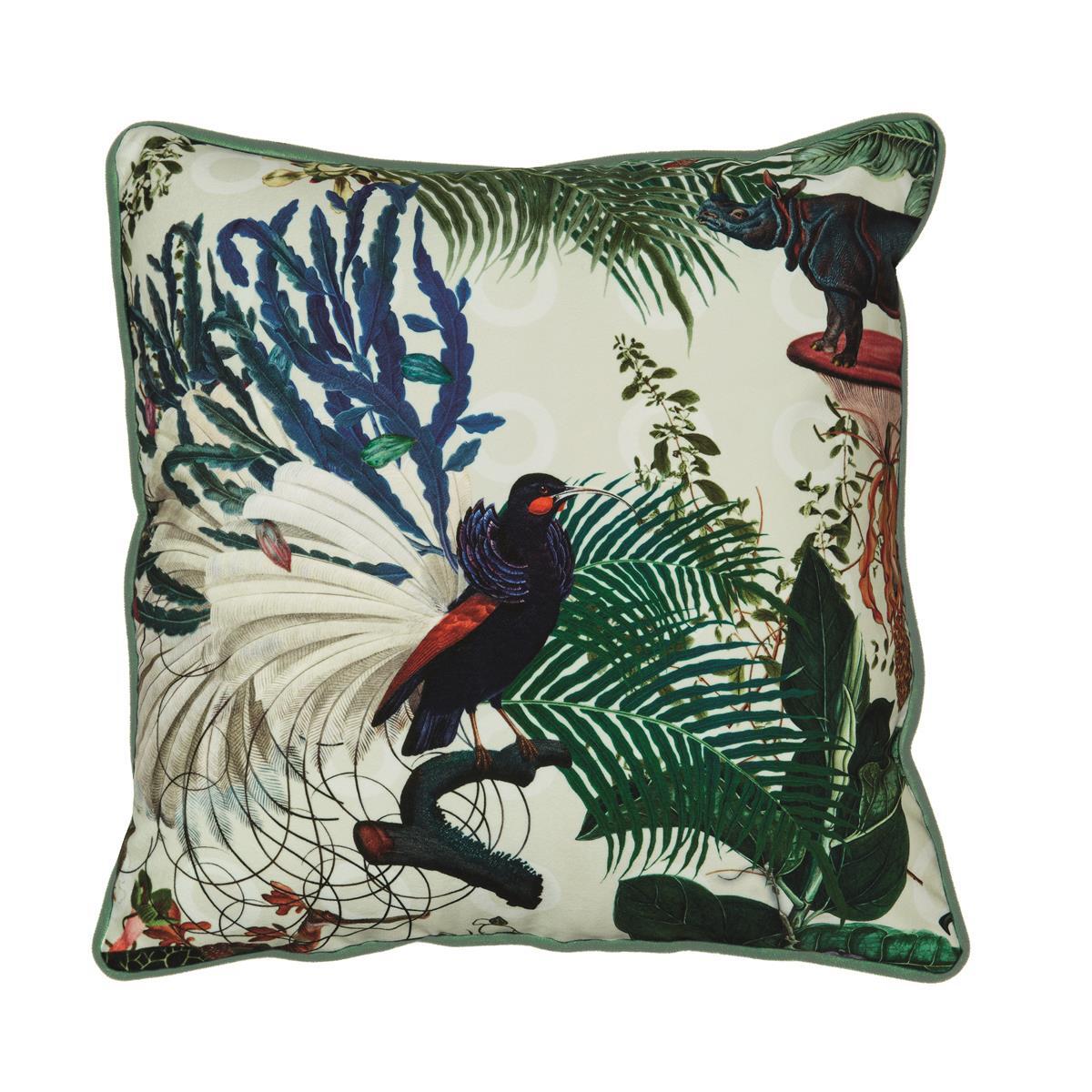 MOOOI Menagerie Square Sierkussen - 50x50 | 20x20 Inch cm - Ivoor