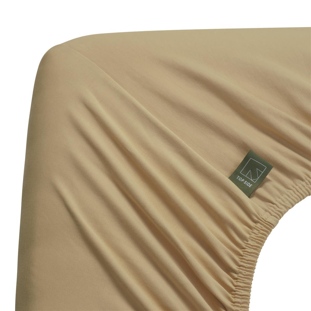 Beddinghouse Dutch Design Jersey Lycra - Hoeslaken - 160x220 - Zand